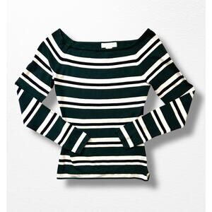 H&M Fitted Boatneck Sweater, Size S